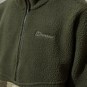 Men's Houlton Half Zip Fleece Light Green