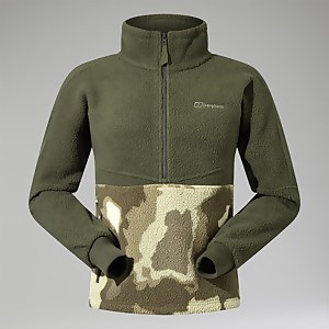 Men's Houlton Half Zip Fleece Light Green