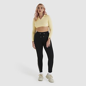 Women's Harrie Cropped T-Shirt Light Yellow