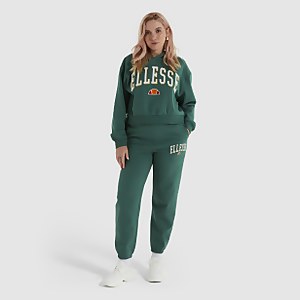 Cammina Jogginghose Dunkelgrün für Damen