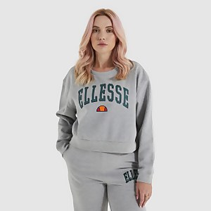 Women's Nester Crop Sweatshirt Grey Marl - 10