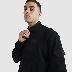 Men's Thpira 1/2 Zip Track Top Black - XS