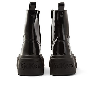 Adult Unisex Kade Boot Patent leather Black