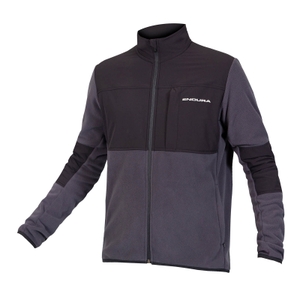 Hummvee Full Zip Fleece für Herren - Schwarz - XXL