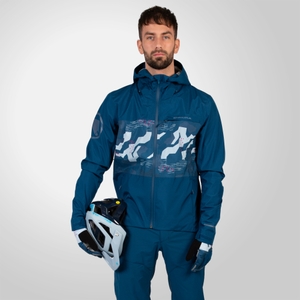 SingleTrack Jacke II für Herren - Blaubeere - XXXL