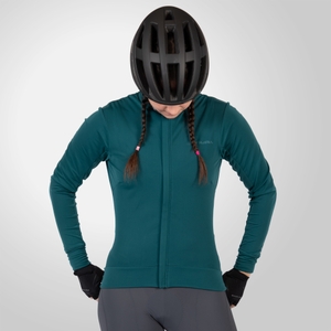 Women's Xtract Roubaix L/S Jersey - Deep Teal - XL