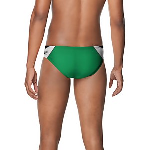 Men's Edge Splice Brief Green