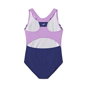 Girl's Infinity Splice One Piece Purple