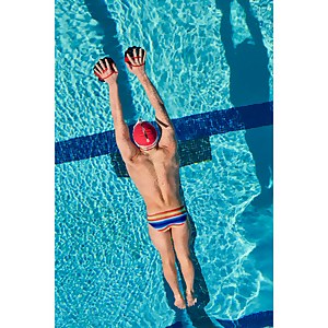 Men's Printed One Brief Blue