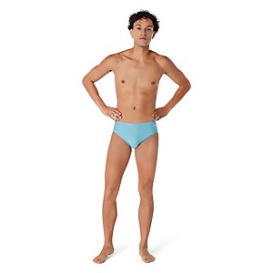 Men's Solid One Brief Blue