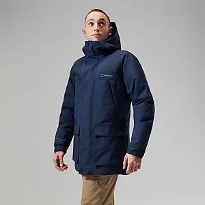 Breccan Isolierter Parka für Herren - Dunkelblua