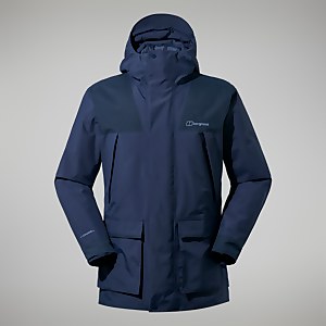 Breccan Isolierter Parka für Herren - Dunkelblua