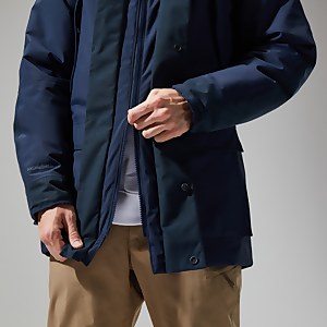 Breccan Isolierter Parka für Herren - Dunkelblua