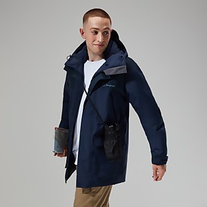 Breccan Isolierter Parka für Herren - Dunkelblua