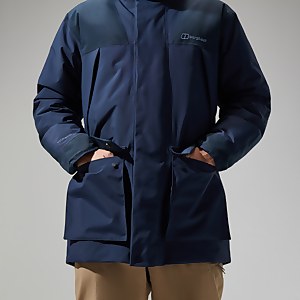 Breccan Isolierter Parka für Herren - Dunkelblua