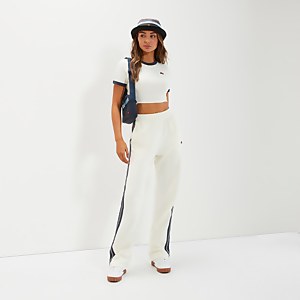 Cropped T-Shirt Chee Weiß für Damen