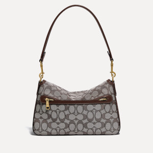 Coach Signature Soft Tabby Jacquard Shoulder Bag