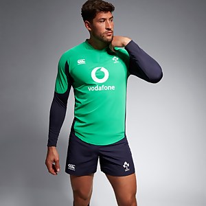 MENS IRELAND TECH DRILL TOP GREEN/BLUE