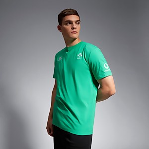 CANTERBURY IRE TEAM COTTON T-SHIRT AM GRN/BLU