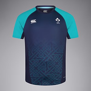 Mens Ireland Superlight Training T-Shirt Blue/Green