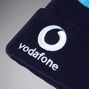 Adult Unisex Ireland Bobble Hat Blue/Blue
