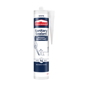 UniBond Silicone Sanitary Sealant - White