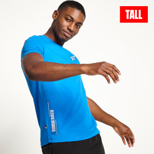 Tall Small Graphic Muscle Fit Short Sleeve T-Shirt – Skydiver Blue