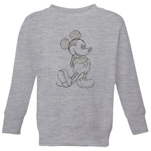 Gray mickey mouse discount sweatshirt