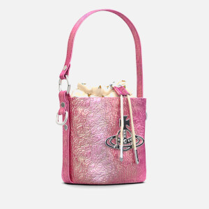 Vivienne Westwood Daisy Faux Leather Drawstring Bucket Bag