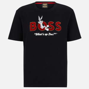 LOONEY TUNES x BOSS パーカー ブラック 13997193-1495018786012310.jpg