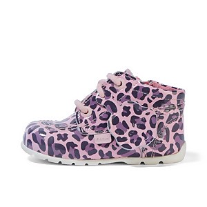 Baby Kick Hi Leather Pink - 4