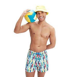 Men's Printed Rondo Edge Volley 14" Blue
