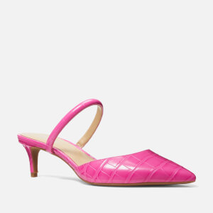 MICHAEL Michael Kors Jessa Leather Heeled Mules