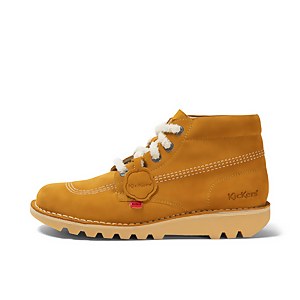 Adult Unisex Kick Hi Suede Mustard
