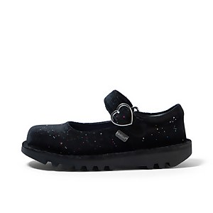 Infant Girls Kick Mj Glitter Textile Velvet Black - 10