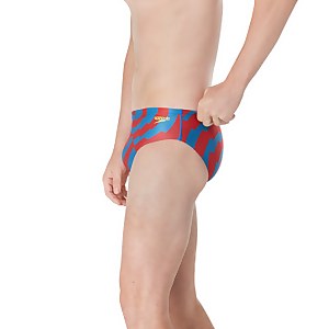 Men's Vortex Maze Brief Blue/Red