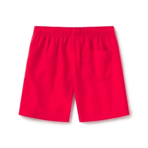 Women's Solid Redondo Volley 15" Swim Trunks Red