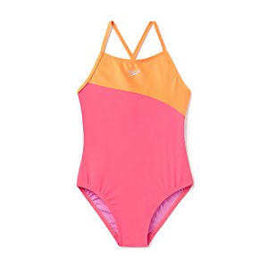 Monopièce scintillant pour filles, rose
