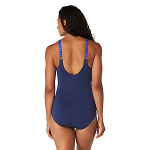 Banded Colorblock One Piece