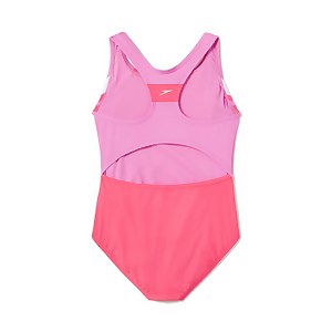 Girl's Infinity Splice One Piece Pink
