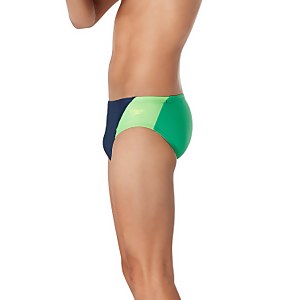 Boys Splice Brief Navy/Green