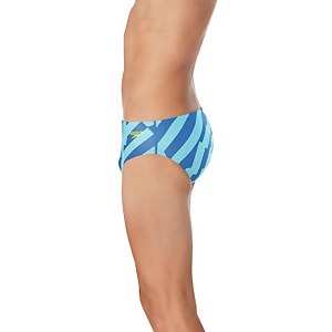 Men's Vortex Maze Brief Blue