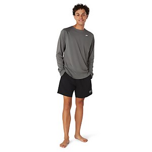 Maillot dermoprotecteur de bain manches longues Speedo pour hommes, gris