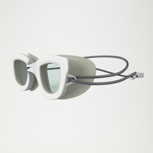 Sunny G Seasiders-Schwimmbrille für Kinder Weiß