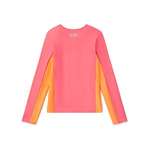 Maillot dermoprotecteur manches longues avec protection UV Splice pour filles, rose