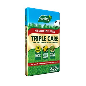 Westland Triple Care Herbicide Free Lawn Feed - 350m²