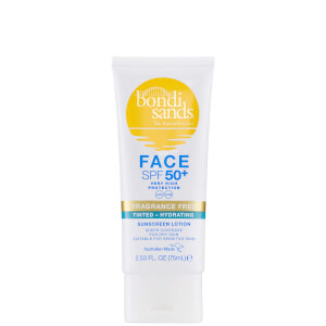 Bondi Sands SPF 50+ Fragrance Free 3 Star Hydrating Tinted Face Lotion 75ml