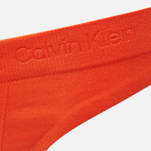 Calvin Klein Stretch Nylon High Leg Tanga Briefs XS Coggles