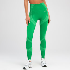 MP Women's Tempo Ultra Seamless Leggings - Bright Green