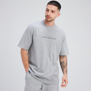 MP Men's Rest Day Oversized T-Shirt - Storm Marl